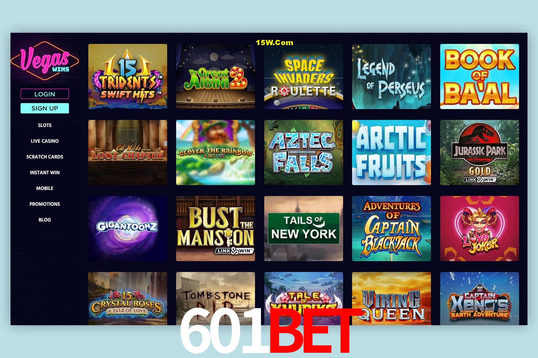 Slot Games 601Bet