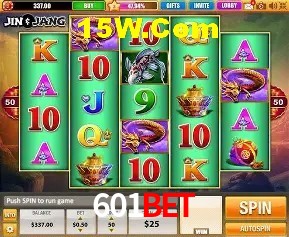 Biblioteca de slots populares na 601Bet